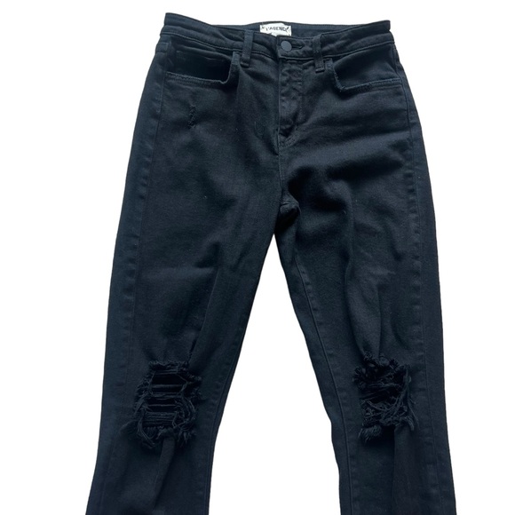 L’AGENCE Skinny Maigre High Rise Crop Jeans Size 26 - Picture 6 of 14